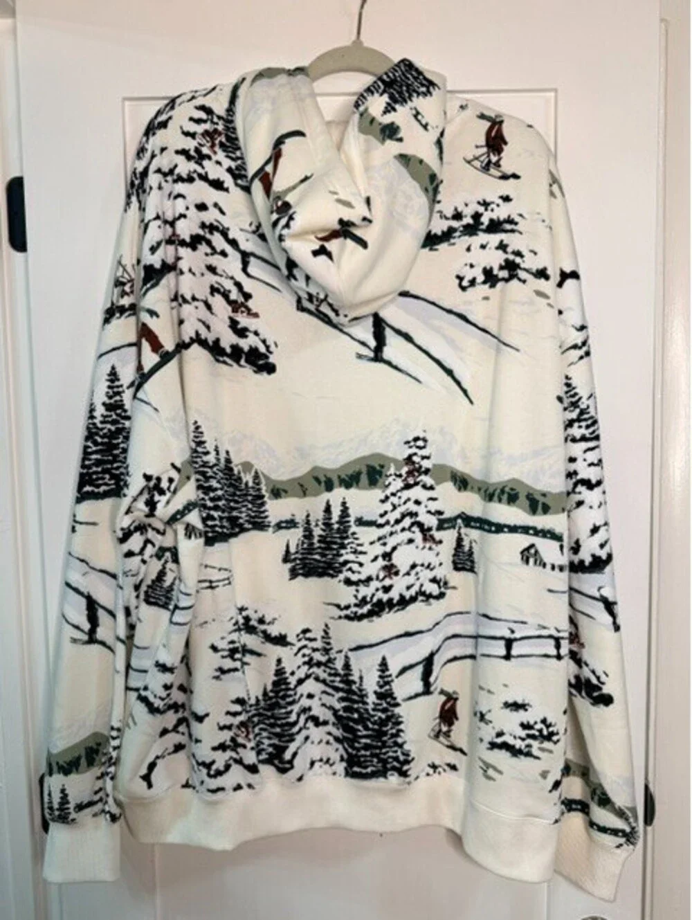 Jordan Flight Fleece Hoodie Men's 3XL Tall Winter Ski Graphic Oversized NWT